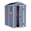 Magazie din plastic gri KETER Manor 46, 130 x 192 cm