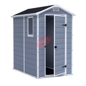 Magazie din plastic gri KETER Manor 46, 130 x 192 cm