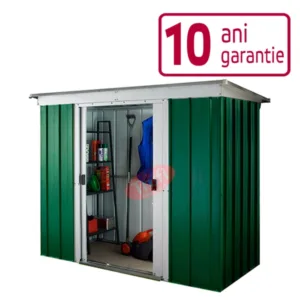 Magazie metalica verde GP84, 238 x 119 cm, garantie 10 ani