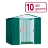 Magazie metalica verde G67, 202 x 217 cm, 10 ani garantie