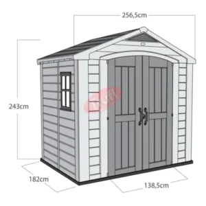 Magazie din plastic Keter Factor 8x6