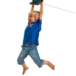 Set tiroliana 30 m + leagan disc – diverse culori 1