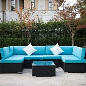 Perne pentru exterior Albastru Sky 2306