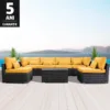 Perne pentru exterior Galben Mustar 619