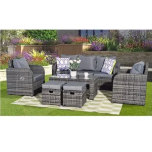 Perne pentru exterior Gri Metal 2631