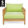 Perne pentru exterior Verde Fistic 2417