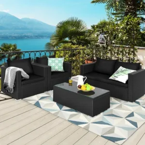 Perne pentru exterior Negru 2501