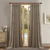 Draperii Catifea latime extra grej V6