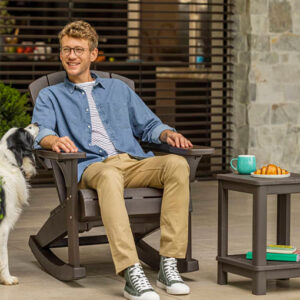Scaun balansoar de gradina Keter Adirondack