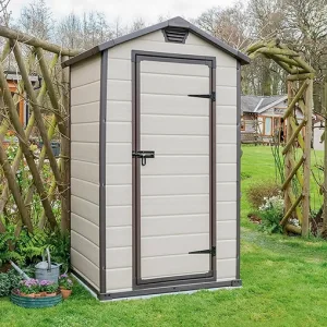 Magazie din plastic KETER Manor 43 bej, 128x94 cm