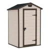 Magazie din plastic KETER Manor 43 bej, 128 x 94 cm
