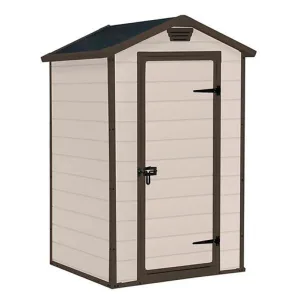 Magazie din plastic KETER Manor 43 bej, 128 x 94 cm