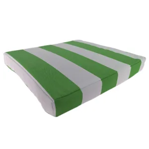 Perne pentru exterior dungi alb verde