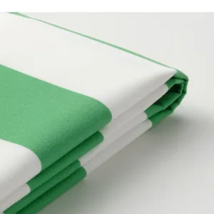Perne pentru exterior dungi alb verde