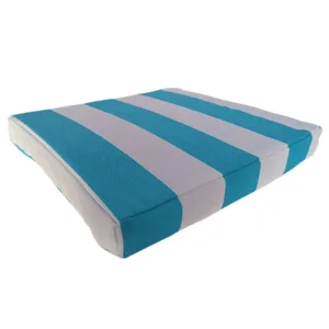 Perne pentru mobilier gradina dungi alb-albastru