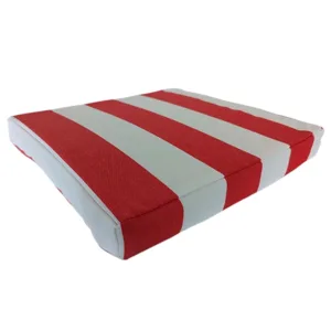 Perne pentru mobilier gradina dungi alb-rosu