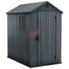Magazie plastic KETER Darwin 4x6 gri