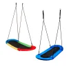 Leagan cuib oval Fabri colorat