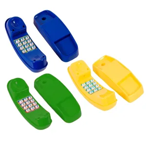Telefon plastic cu butoane