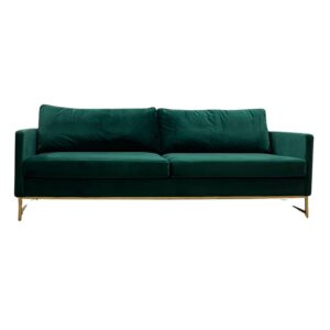 Perne pentru mobilier din catifea - Verde N089 Smarald