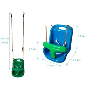 Leagan copii mici cu protectie dimensiuni