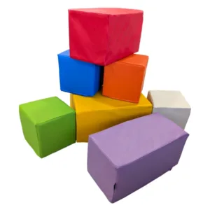 Set joaca blocuri si cuburi burete Trufi Soft7
