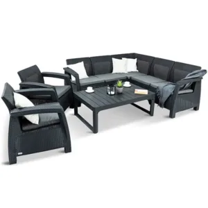 Mobilier de gradina Trufi Bahamas gri