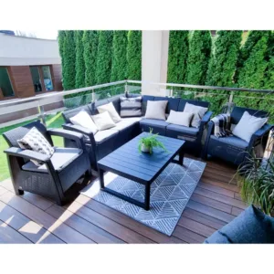 Mobilier de gradina Trufi Bahamas gri