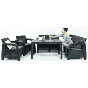 Mobilier de gradina Trufi Bahamas gri