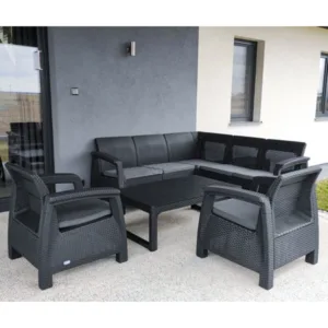 Mobilier de gradina Trufi Bahamas gri