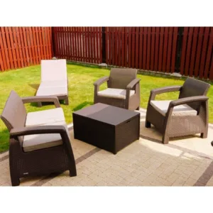 Mobilier de gradina Trufi Santiago maro