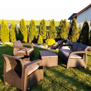 Mobilier de gradina Trufi Santiago maro