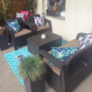 Mobilier de gradina Trufi Santiago maro