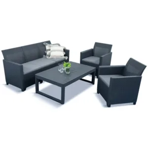 Mobilier de gradina Trufi Fiji gri