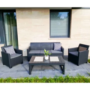 Mobilier de gradina Trufi Fiji gri