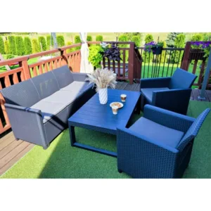 Mobilier de gradina Trufi Fiji gri