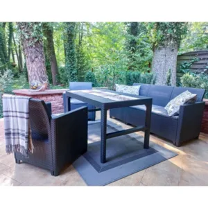 Mobilier de gradina Trufi Fiji gri