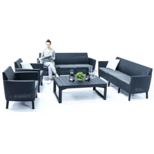 Mobilier de gradina Trufi Kai gri