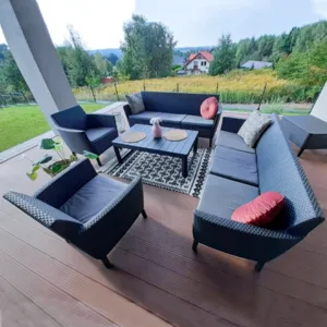 Mobilier de gradina Trufi Kai gri