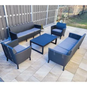 Mobilier de gradina Trufi Kai gri