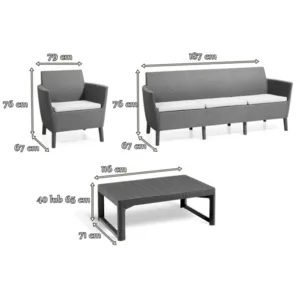 Mobilier de gradina Trufi Kai maro