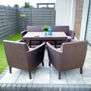 Mobilier de gradina Trufi Aruba maro