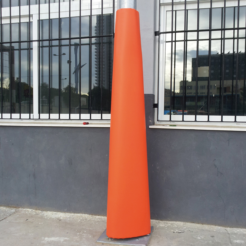 PROTECTIE-COMANDA-BURETE-STALP-COLT-COPII-SCOALA Protectie din burete pentru stalp rotund