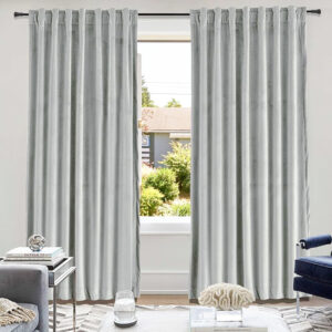 Draperii Catifea extra Gri Deschis 776