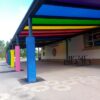Protectie din burete pentru stalp patrat