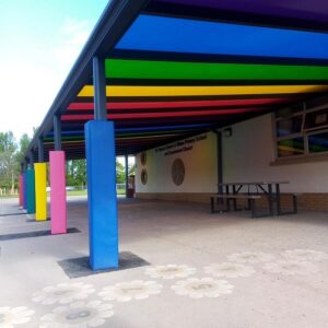 Protectie din burete pentru stalp patrat
