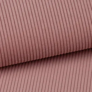 Material catifea raiata roz prafuit