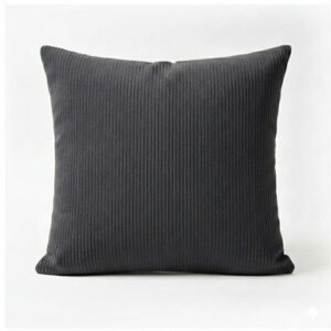 Set perne gri închis pentru mobilier de grădină și living, catifea rezistentă