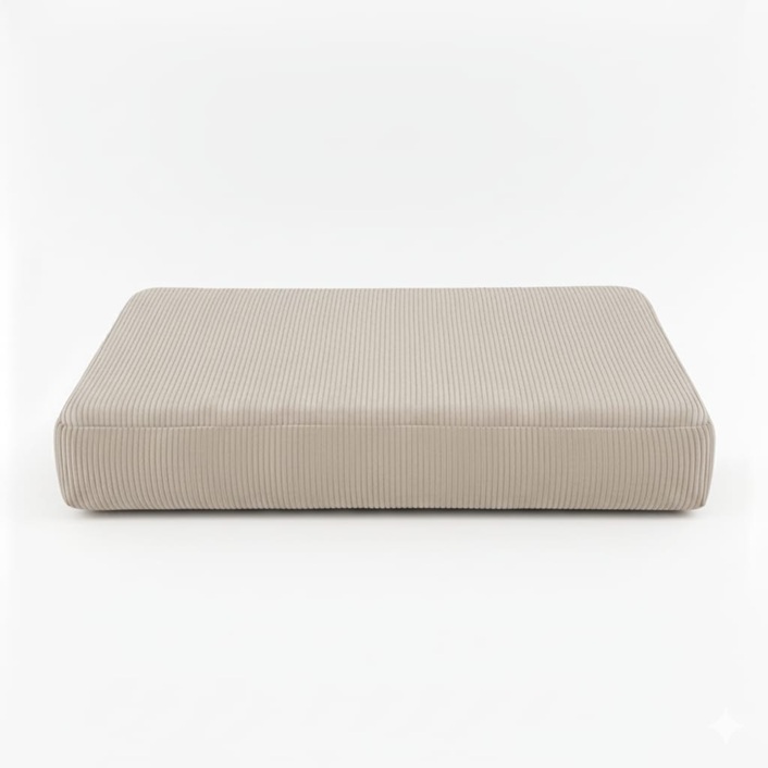PERNE-MOBILIER-BEJ-LA-COMANDA-ORICE-DIMENSIUNI-PRODUCATOR (2) Perne mobilier la comandă din catifea raiată bej pentru canapea și colțar