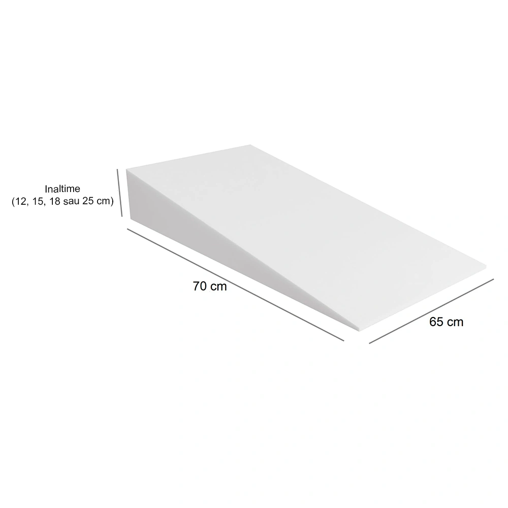 dimensiuni_perna_inclinata_pentru_somn dimensiuni Perna ortopedica husa matlasata inclinata pentru somn